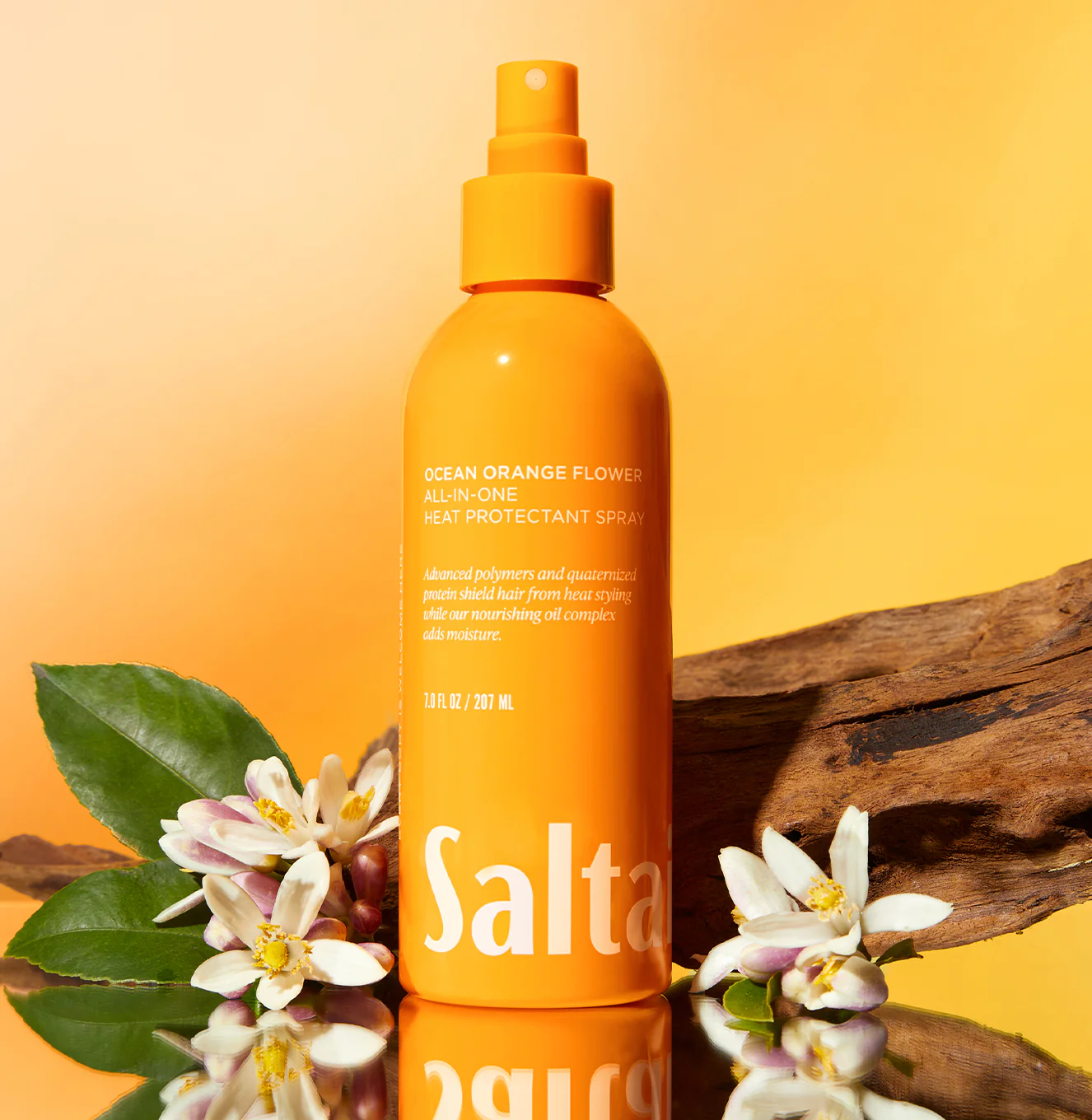 Ocean Orange Flower - Heat Protectant Spray - Image 4