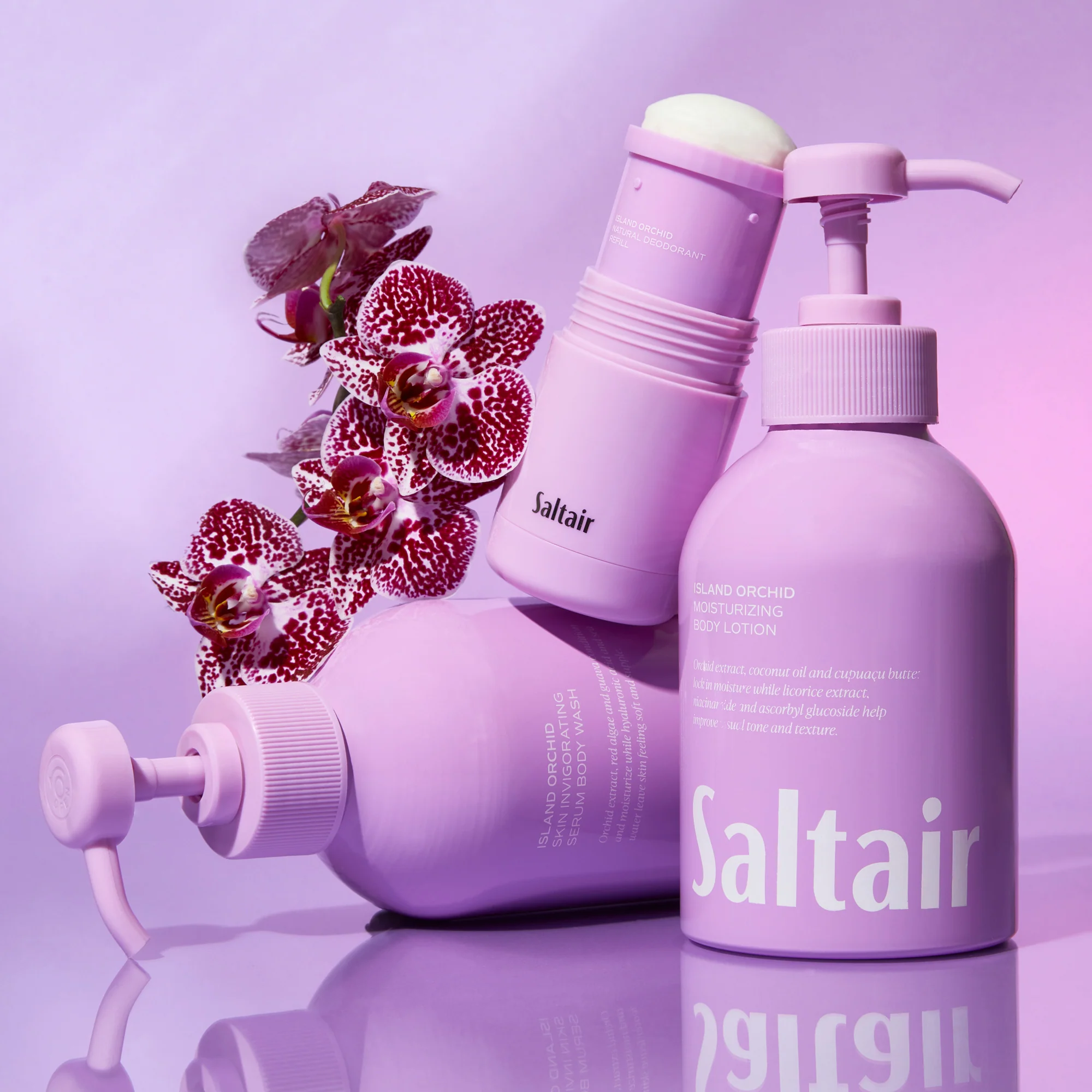 Island Orchid - Travel Size Body Wash - Image 4
