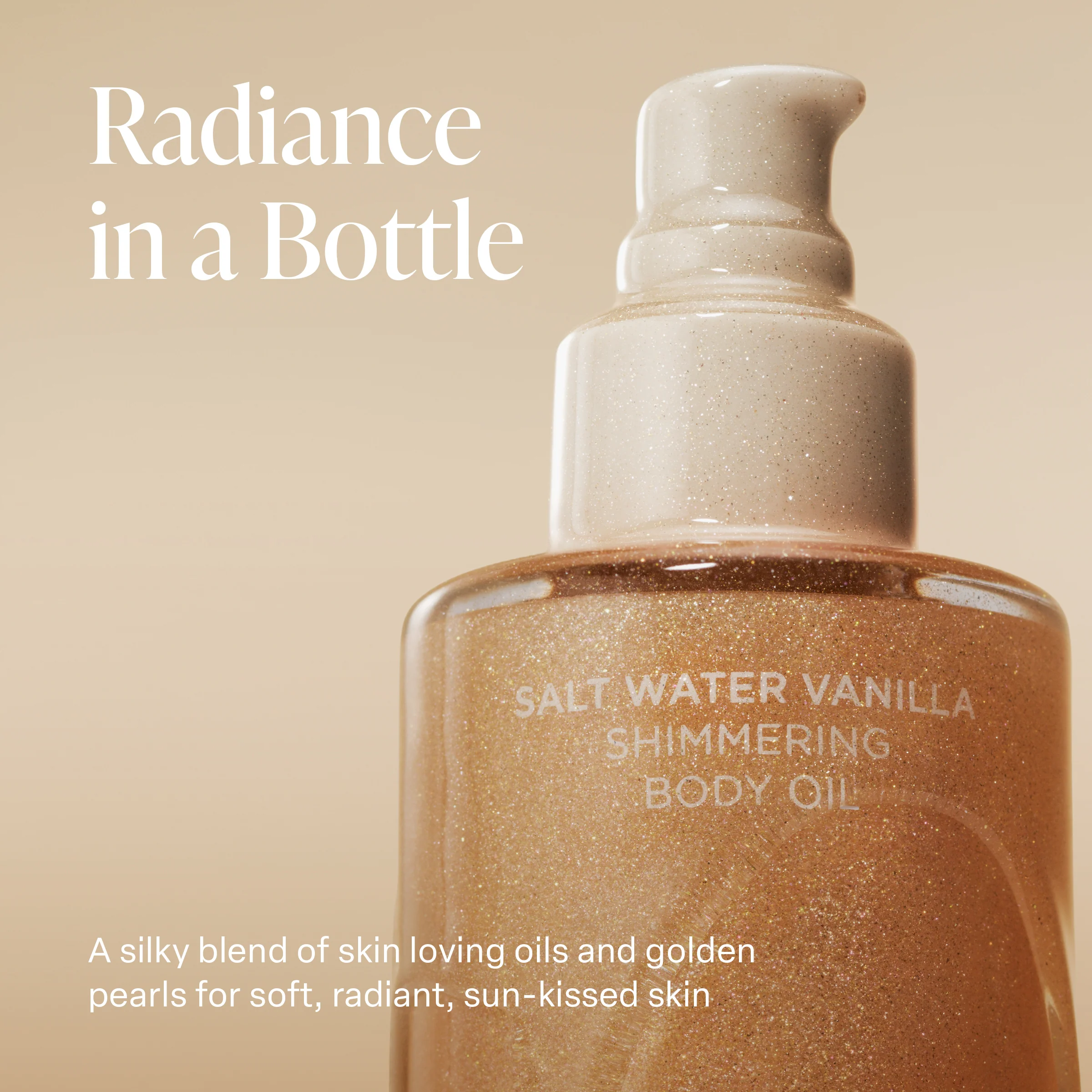 Salt Water Vanilla - Shimmering Body Oil - Image 5