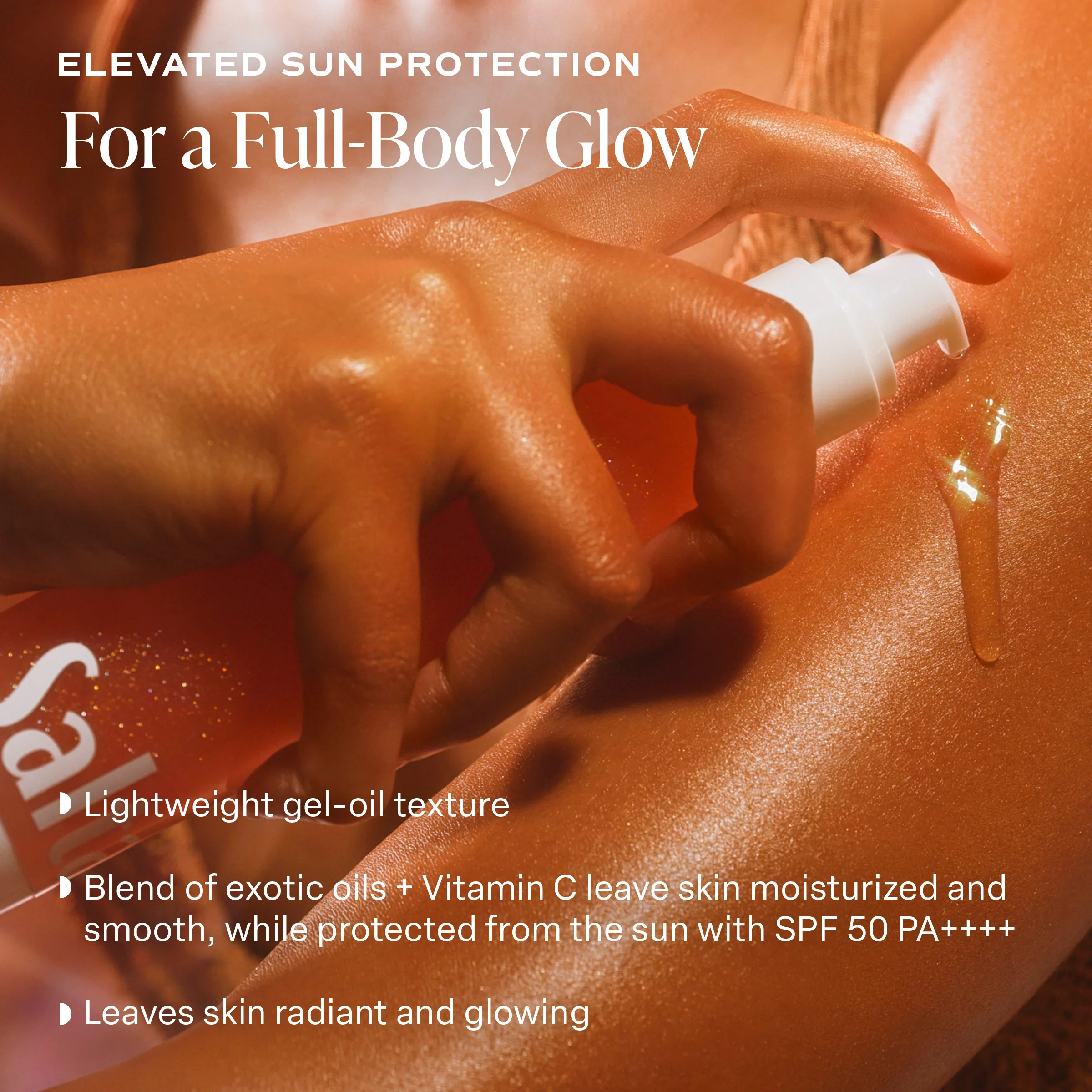 Salt Water Vanilla - Sunscreen Body Oil - Image 3